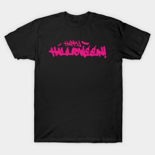 Happy Halloween Graffiti T-Shirt